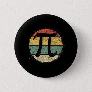 Badge Rond 5 Cm Symbole Pi Circulaire Pi Jour Math Enseignant des