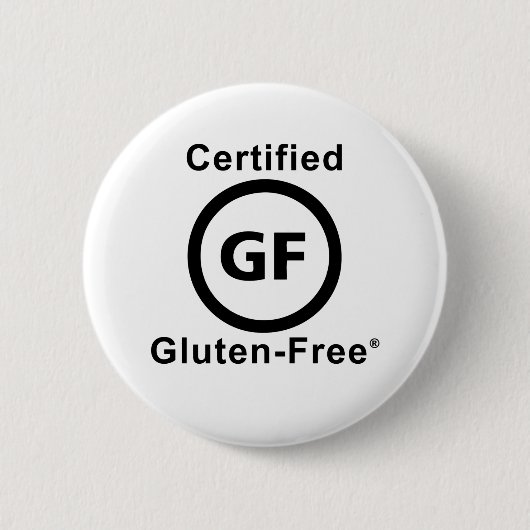 Badge Rond 5 Cm Symbole sans gluten certifié (Devant)