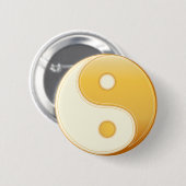 Badge Rond 5 Cm Symbole taoïsme (Devant & derrière)