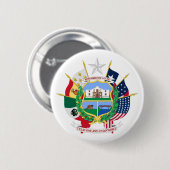 Badge Rond 5 Cm Symbole Texas (Devant & derrière)