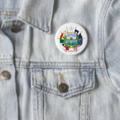 Badge Rond 5 Cm Symbole Texas (En situation)
