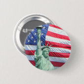 Badge Rond 5 Cm Symboles de liberté (Devant & derrière)