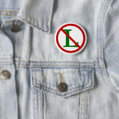 Badge Rond 5 Cm Symboles de Noel (En situation)