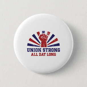 Badge Rond 5 Cm Syndicat Fort Tous Les Jours – Pouvoir Aux Travail