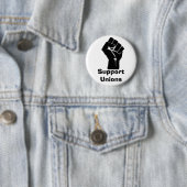 Badge Rond 5 Cm Syndicats de soutien (En situation)