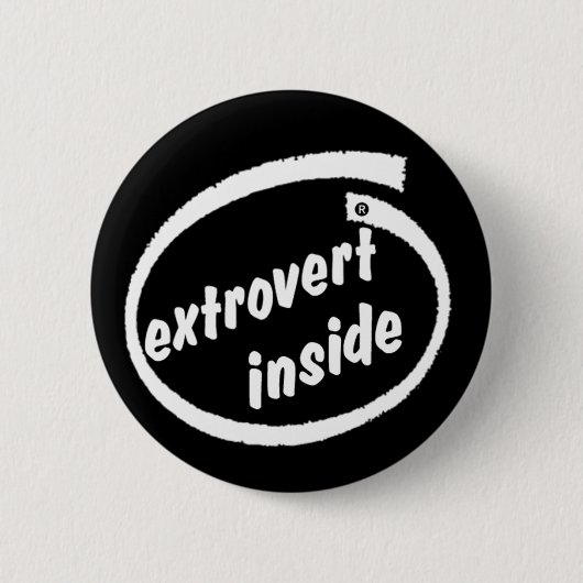 Badge Rond 5 Cm syndrome d'autisme aspergers connaissance intellig (Devant)