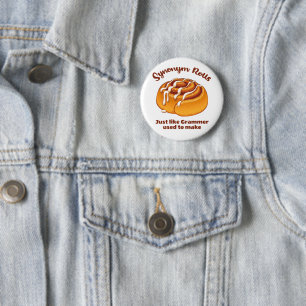 Badge Rond 5 Cm Synonym Rolls Comme Grammer Utilisé Pour Faire
