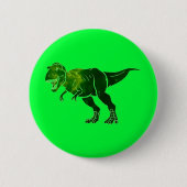Badge Rond 5 Cm T-Rex (Devant)