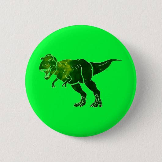 Badge Rond 5 Cm T-Rex (Devant)