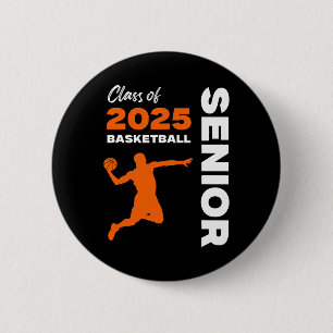 Badge Rond 5 Cm T Seniors Basketball Sports Cl Sup 2025 Garçons