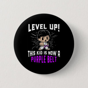 Badge Rond 5 Cm T Shirt Cadeau Uniforme de Karaté Enfant Ceinture 