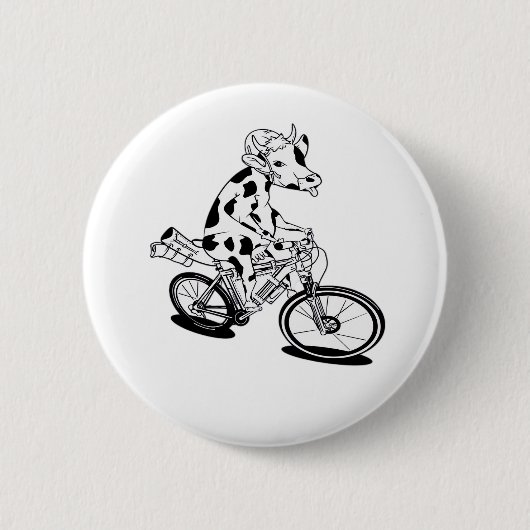 Badge Rond 5 Cm T-shirt classique pour vache (Devant)