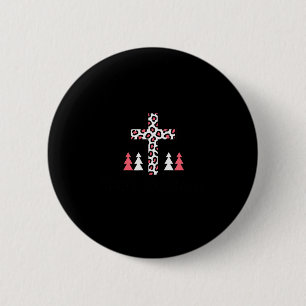 Badge Rond 5 Cm T-shirt de Noël