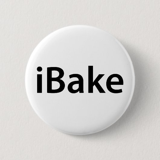 Badge Rond 5 Cm T-shirt d'iBake (Devant)