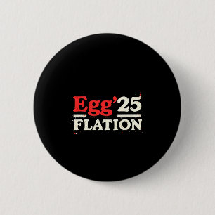 Badge Rond 5 Cm T Shirt Egg Flation 25 drôle de Pâques Économie