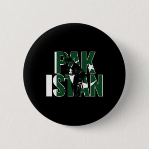 Badge Rond 5 Cm T Shirt Kit Jersey Cadeau Cricket Pakistanais
