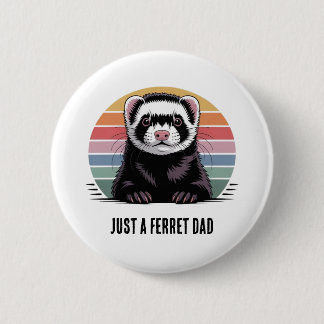 Badge Rond 5 Cm T-shirt papa furet