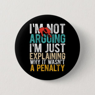 Badge Rond 5 Cm T-shirt slogan hockey sur gazon Cadeau rigolo Ice