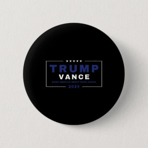 Badge Rond 5 Cm T-shirt Trump-a-mania Trumpamania Lutteur Trump Va