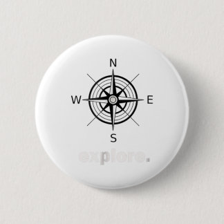 Badge Rond 5 Cm T-shirt World Traveller sac à dos pour voyageurs