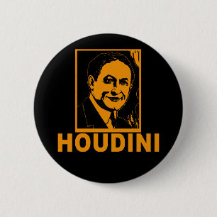 Badge Rond 5 Cm T-shirts d'affiche de Harry Houdini, tasses,