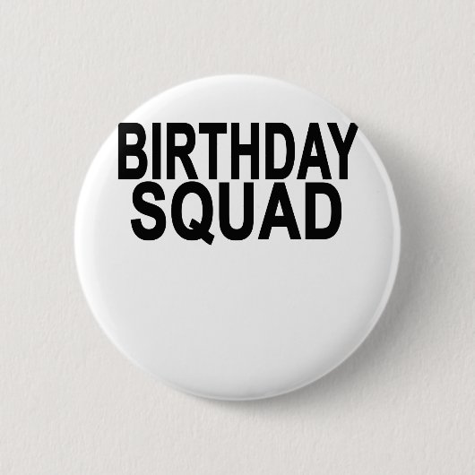Badge Rond 5 Cm T-shirts de peloton d'anniversaire. (Devant)