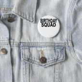 Badge Rond 5 Cm T-shirts de peloton d'anniversaire. (En situation)
