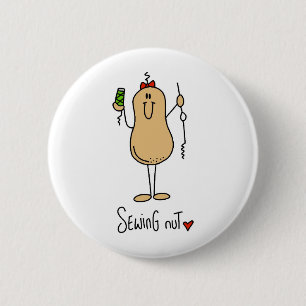 Badge Rond 5 Cm T-shirts et cadeaux de couturière