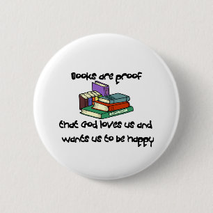 Badge Rond 5 Cm T-shirts et cadeaux de lecture