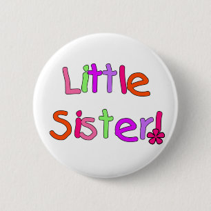 Badge Rond 5 Cm T-shirts et cadeaux de petite soeur
