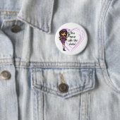 Badge Rond 5 Cm T-shirts et cadeaux d'infirmière de brune (En situation)