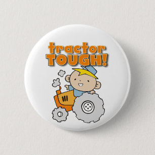 Badge Rond 5 Cm T-shirts et cadeaux durs de tracteur