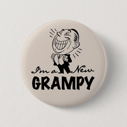 Badge Rond 5 Cm T-shirts et cadeaux Grampy (Devant)