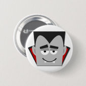 Badge Rond 5 Cm T-shirts et cadeaux Halloween Dracula (Devant & derrière)