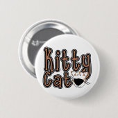 Badge Rond 5 Cm T-shirts et cadeaux mignons de chat de Kitty (Devant & derrière)