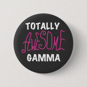 Badge Rond 5 Cm T-shirts et cadeaux roses gamma totalement