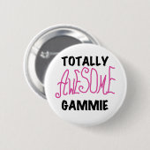Badge Rond 5 Cm T-shirts et cadeaux roses totalement (Devant & derrière)