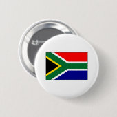 Badge Rond 5 Cm T-shirts et cadeaux sud-africains de drapeau (Devant & derrière)