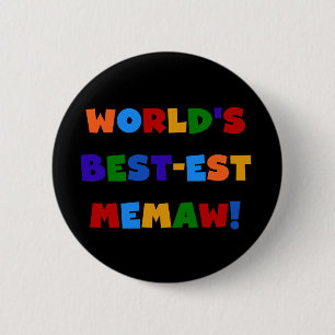 Badge Rond 5 Cm T-shirts lumineux de couleurs du Meilleur-est