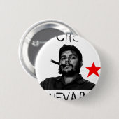 Badge Rond 5 Cm Tabagisme de Che (Devant & derrière)