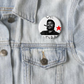 Badge Rond 5 Cm Tabagisme de Che (En situation)