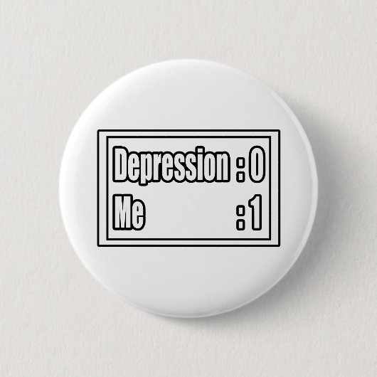 Badge Rond 5 Cm Tableau de bord de la dépression (Devant)