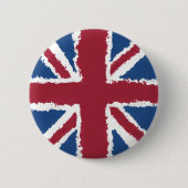 Badge Rond 5 Cm Tableau Union Jack par Heva Weva (Devant)