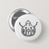 Badge Rond 5 Cm Tablier colonial (Devant & derrière)