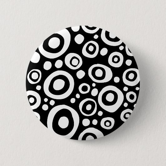 Badge Rond 5 Cm Taches et Cercles - 02 (Devant)