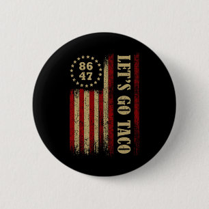 Badge Rond 5 Cm Taco Funny Allons-y Taco Chemises Tee - shirts
