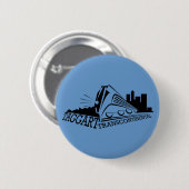 Badge Rond 5 Cm Taggert transcontinental (Devant & derrière)