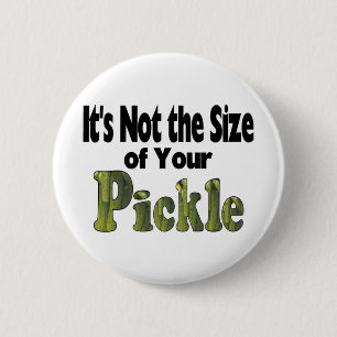 Badge Rond 5 Cm Taille de cornichon