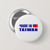 BADGE ROND 5 CM TAÏWAN (Devant & derrière)