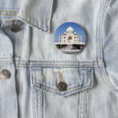 Badge Rond 5 Cm Taj Mahal (En situation)